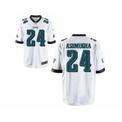 Nike Philadelphia Eagles 24 Nnamdi Asomugha White Game NFL Jersey Nike Philadelphia Eagles 24 Nnamdi Asomugha White Game NFL Jersey
