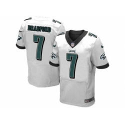 Nike Philadelphia Eagles 7 Sam Bradford Midnight white Elite NFL Jersey Nike Philadelphia Eagles 7 Sam Bradford Midnight white Elite NFL Jersey