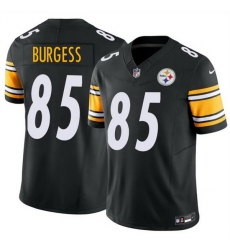 Men Pittsburgh Steelers  85 Cole Burgess Black 2026 F U S E  Vapor Limited Stitched Football Jersey