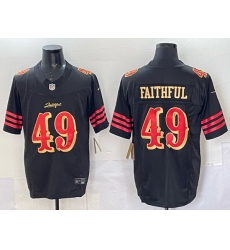 Men San Francisco 49ers 49 Faithful Black 2025 F U S E u201CRivalries u201D Vapor Limited Stitched Football Jersey Men San Francisco 49ers 49 Faithful Black 2025 F U S E u201CRivalries u201D Vapor Limited Stitched Football Jersey