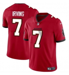 Men Tampa Bay Buccaneers 7 Bucky Irving Red Vapor Limited Stitched Jersey