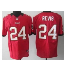 Nike Tampa Bay Buccaneers 24 Darrelle Revis Red Elite NFL Jersey