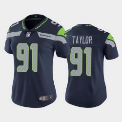 women darrell taylor seattle seahawks navy vapor limited jersey 