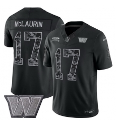 Men Washington Commanders 17 Terry McLaurin Black F U S E 2026 Salute to Service Limited Stitched Football Jersey Men Washington Commanders 17 Terry McLaurin Black F U S E 2026 Salute to Service Limited Stitched Football Jersey