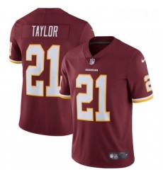 Mens Nike Washington Redskins 21 Sean Taylor Burgundy Red Team Color Vapor Untouchable Limited Player NFL Jersey