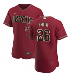 Men Arizona Diamondbacks 26 Pavin Smith Men Nike Crimson Flex Base Alternate Team MLB Jersey