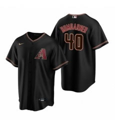 Mens Nike Arizona Diamondbacks 40 Madison Bumgarner Black Alternate Stitched Baseball Jersey