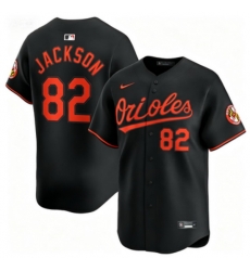 Men Baltimore Orioles Jeremiah Jackson #82 Black Flex Base Stitched MLB Jersey Men Baltimore Orioles Jeremiah Jackson #82 Black Flex Base Stitched MLB Jersey