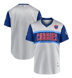 Cubs Blank Gray 2019 MLB Little League Classic Team Jersey