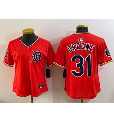 Youth Detroit Tigers  31 Riley Greene Orange 2026 Alternate Vapor Premier Limited Stitched Baseball Jersey