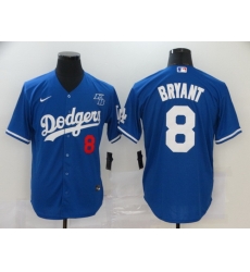 Dodgers 8 Kobe Bryant Royal 2020 Nike KB Cool Base Jersey