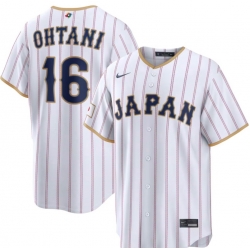 Men Los Angeles Dodgers 17 Shohei Ohtani White 2026 JAPAN Home Limited Stitched Baseball Jersey