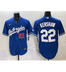 Men Los Angeles Dodgers 22 Clayton Kershaw Royal Alternate Stadium Stitched Baseball Jersey Men Los Angeles Dodgers 22 Clayton Kershaw Royal Alternate Stadium Stitched Baseball Jersey