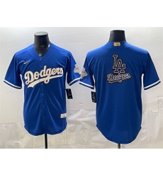 Men Los Angeles Dodgers Team Big Logo Royal 2026 Alternate Gold Collection Stadium Stitched Baseball Jersey 002 Men Los Angeles Dodgers Team Big Logo Royal 2026 Alternate Gold Collection Stadium Stitched Baseball Jersey 002