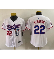 Women Los Angeles Dodgers 17 Shohei Ohtani White Hello Kitty Night 2025 World Series Champions Patch Stitched Baseball Jersey Women Los Angeles Dodgers 17 Shohei Ohtani White Hello Kitty Night 2025 World Series Champions Patch Stitched Baseball Jersey