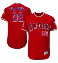 Mens Majestic Los Angeles Angels of Anaheim 32 Cam Bedrosian Red Alternate Flex Base Authentic Collection MLB Jersey