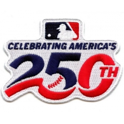 Men Montreal Expos Celebrating America 250th annivesary Patch Biaog