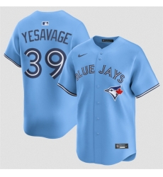 Men Toronto Blue Jays 39 Trey Yesavage Blue 2025 Limited Stitched Baseball Jersey Men Toronto Blue Jays 39 Trey Yesavage Blue 2025 Limited Stitched Baseball Jersey