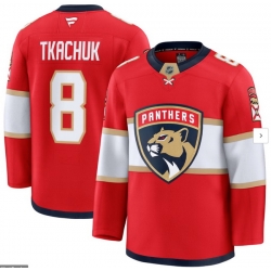 Men Florida Panthers Brady Tkachuk #8 Red NHL Stitched Jersey