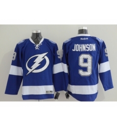 NHL tampa bay lightning #9 Johnson blue jerseys new