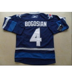 nhl jets #4 bogosian blue 2012 new Jerseys