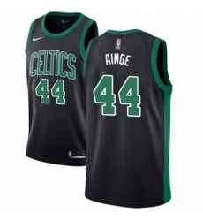 Mens Adidas Boston Celtics 44 Danny Ainge Authentic Black NBA Jersey Statement Edition