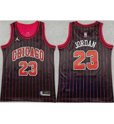 Youth Chicago Bulls 23 Michael Jordan Black City Edition Stitched Basketball Jersey