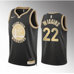 Men Golden State Warriors 22 Andrew Wiggins Black 2024 Select Series Stitched Basketball Jersey