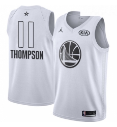 Youth Nike Jordan Golden State Warriors 11 Klay Thompson Swingman White 2018 All Star Game NBA Jersey