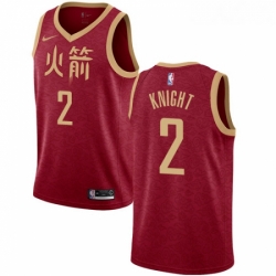 Womens Nike Houston Rockets 2 Brandon Knight Swingman Red NBA Jersey 2018 19 City Edition  Womens Nike Houston Rockets 2 Brandon Knight Swingman Red NBA Jersey 2018 19 City Edition