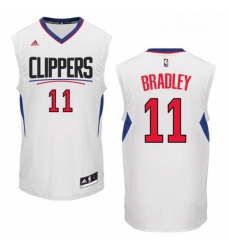 Youth Adidas Los Angeles Clippers 11 Avery Bradley Swingman White Home NBA Jersey 