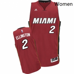 Womens Adidas Miami Heat 2 Wayne Ellington Swingman Red Alternate NBA Jersey Womens Adidas Miami Heat 2 Wayne Ellington Swingman Red Alternate NBA Jersey