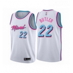Womens Miami Heat 22 Jimmy Butler Swingman White Basketball Jersey City Edition  Womens Miami Heat 22 Jimmy Butler Swingman White Basketball Jersey City Edition