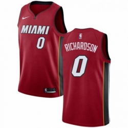 Womens Nike Miami Heat 0 Josh Richardson Authentic Red NBA Jersey Statement Edition Womens Nike Miami Heat 0 Josh Richardson Authentic Red NBA Jersey Statement Edition
