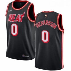Womens Nike Miami Heat 0 Josh Richardson Swingman Black Black Fashion Hardwood Classics NBA Jersey Womens Nike Miami Heat 0 Josh Richardson Swingman Black Black Fashion Hardwood Classics NBA Jersey
