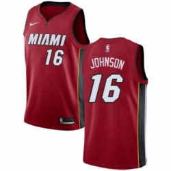 Womens Nike Miami Heat 16 James Johnson Authentic Red NBA Jersey Statement Edition Womens Nike Miami Heat 16 James Johnson Authentic Red NBA Jersey Statement Edition