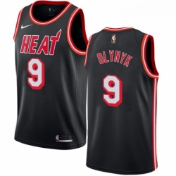 Womens Nike Miami Heat 9 Kelly Olynyk Swingman Black Black Fashion Hardwood Classics NBA Jersey  Womens Nike Miami Heat 9 Kelly Olynyk Swingman Black Black Fashion Hardwood Classics NBA Jersey