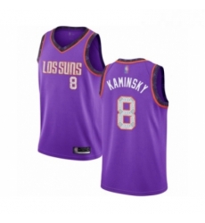 Youth Phoenix Suns 8 Frank Kaminsky Swingman Purple Basketball Jersey 2018 19 City Edition 