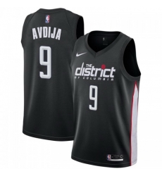 Men Nike Washington Wizards 9 Deni Avdija Black NBA Swingman City Edition 2018 19 Jersey