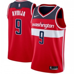 Men Nike Washington Wizards 9 Deni Avdija Red NBA Swingman Icon Edition Jersey