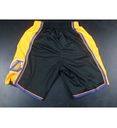 Los Angeles Lakers Black Shorts