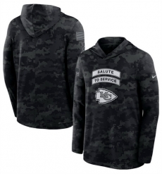 Men Kansas City Chiefs Black 2026 Salute to Service Sideline Lightweight Hoodie Dri FIT Long Sleeve Top Men Kansas City Chiefs Black 2026 Salute to Service Sideline Lightweight Hoodie Dri FIT Long Sleeve Top