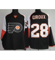 Philadelphia Flyers 28 CLAUDE GIROUX black jerseys