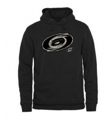 Men Carolina Hurricanes Black Rink Warrior Pullover Hoodie