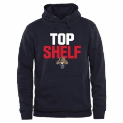 NHL Mens Florida Panthers Top Shelf Pullover Hoodie Navy