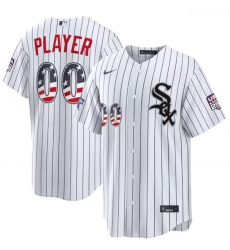 2026 All Star Edition Stars Stripes Chicago White Sox Nike White Stadium Custom Jersey 2026 All Star Edition Stars Stripes Chicago White Sox Nike White Stadium Custom Jersey