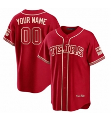 Men Texas Rangers Nike Red 2026 City Connect Stadium Custom Jersey Men Texas Rangers Nike Red 2026 City Connect Stadium Custom Jersey