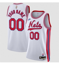 Men Brooklyn Nets Active Player Custom White 2026 27Classic Edition Stitched Basketball Jersey Men Brooklyn Nets Active Player Custom White 2026 27Classic Edition Stitched Basketball Jersey