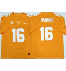 Men Tennessee Volunteers 16 Peyton Manning Orange 2026 F U S E Stitched Jersey Men Tennessee Volunteers 16 Peyton Manning Orange 2026 F U S E Stitched Jersey