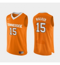 Men Tennessee Volunteers Derrick Walker Orange Authentic Performace College Basketball Jersey